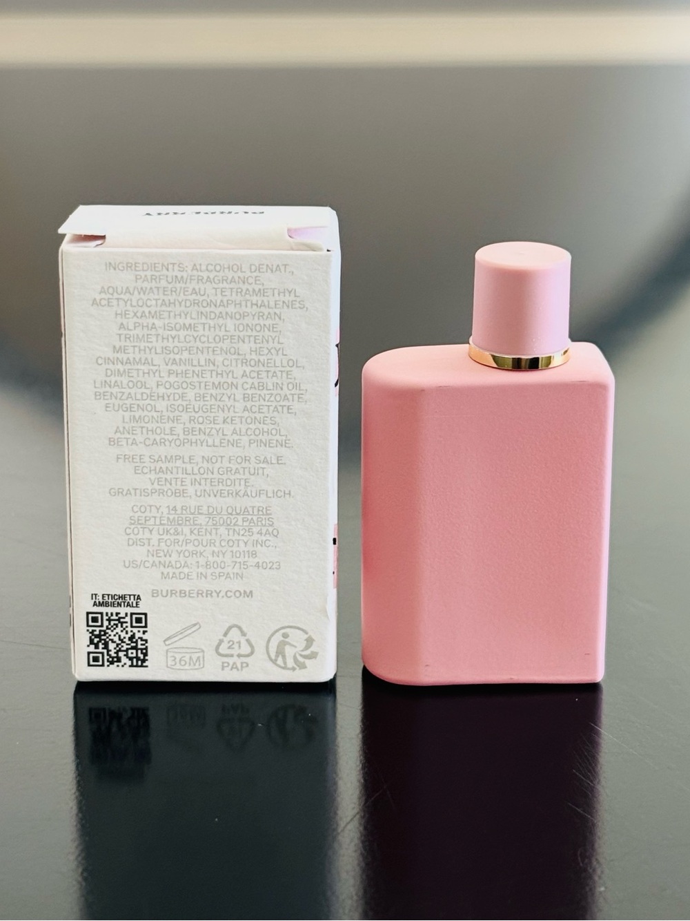 Mini sample of Burberry Her Par 5 mL - Picture 3 of 8
